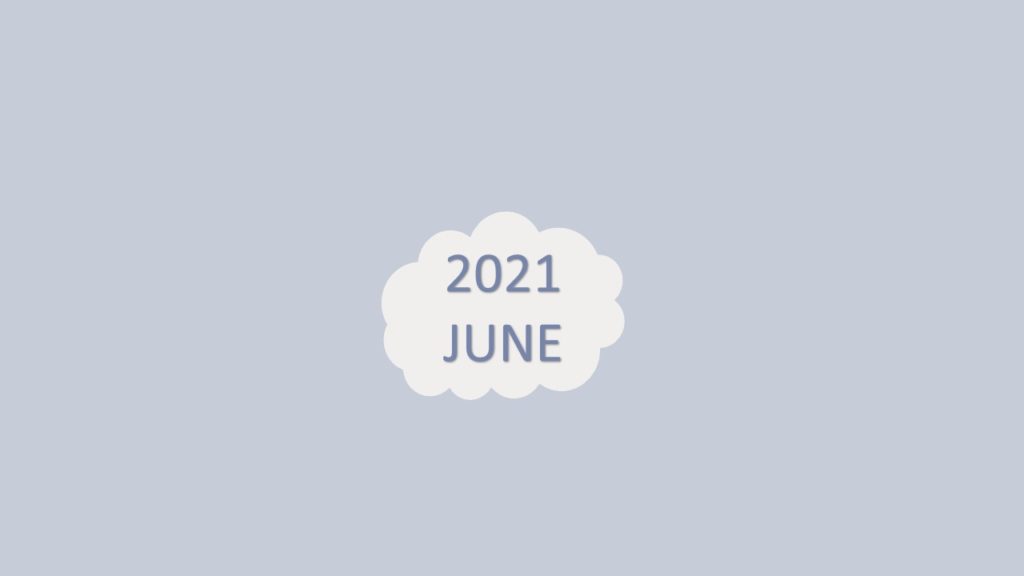 2021年6月子彈筆記設計-封面